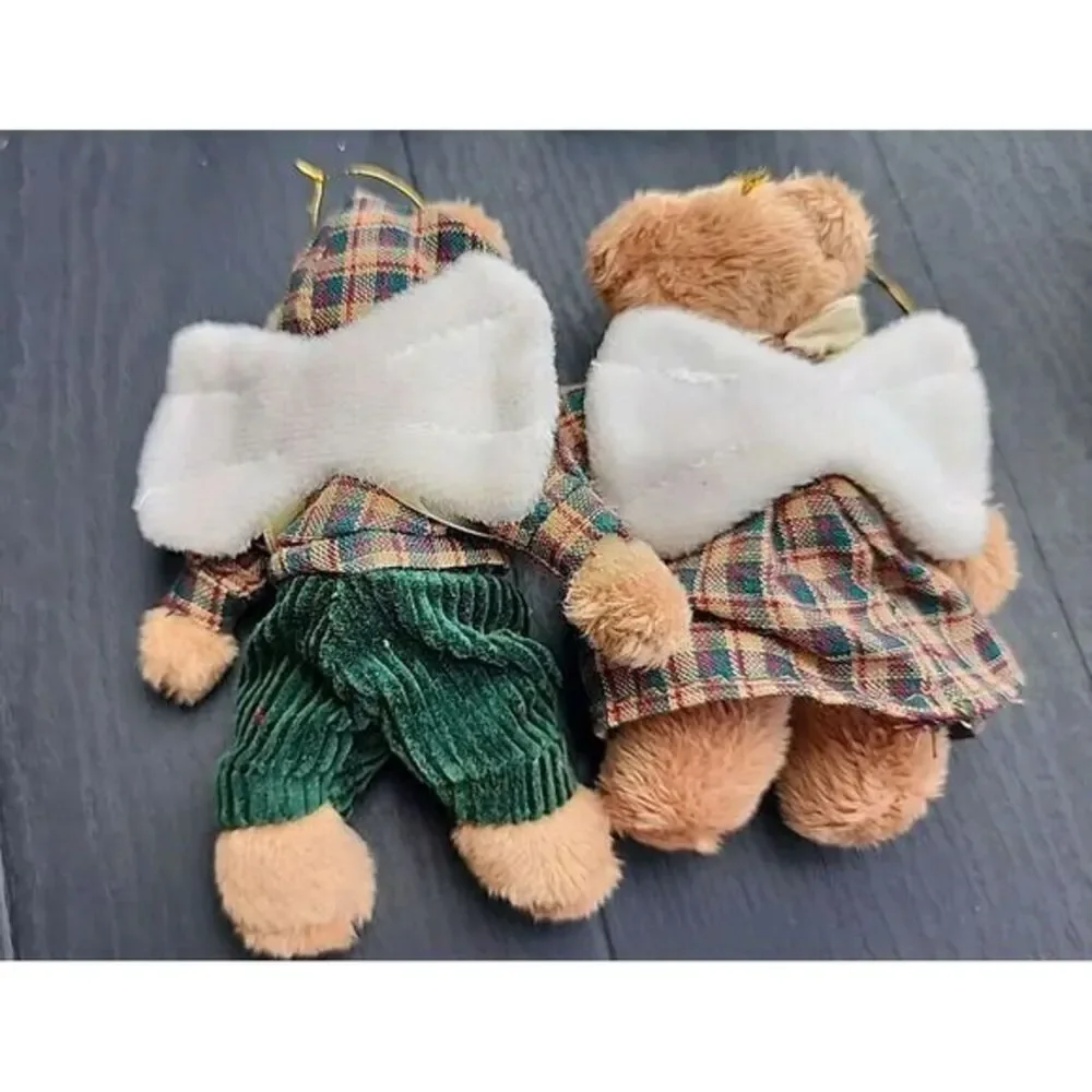Lillian‎ Vernon Christmas holiday Girl&Boy Angel Ornament 2